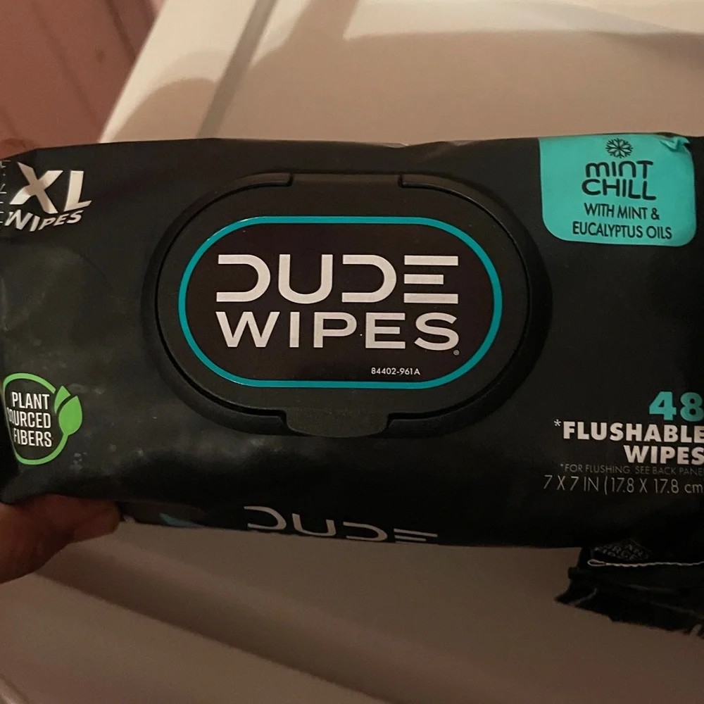Dude Wipes XL Flushable Wipes bundle